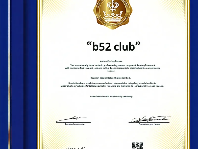 Giấy phép hoạt động của B52 Club