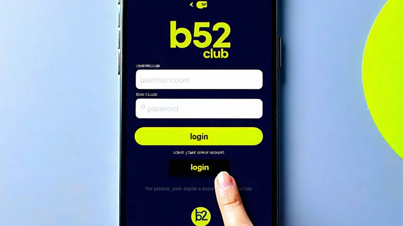 Minh họa đăng nhập tài khoản b52 club