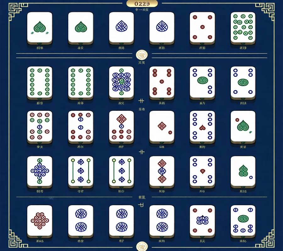 Biểu đồ cách tính điểm Mạt chược chi tiết tại b52 club