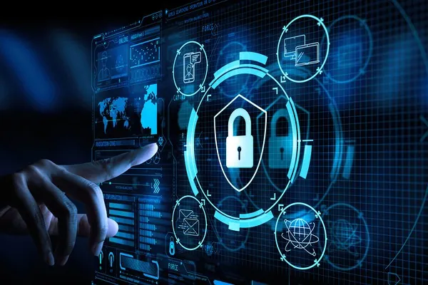 Biểu tượng bảo vệ dữ liệu và lá chắn an ninh, thể hiện sự tuân thủ GDPR của b52 club