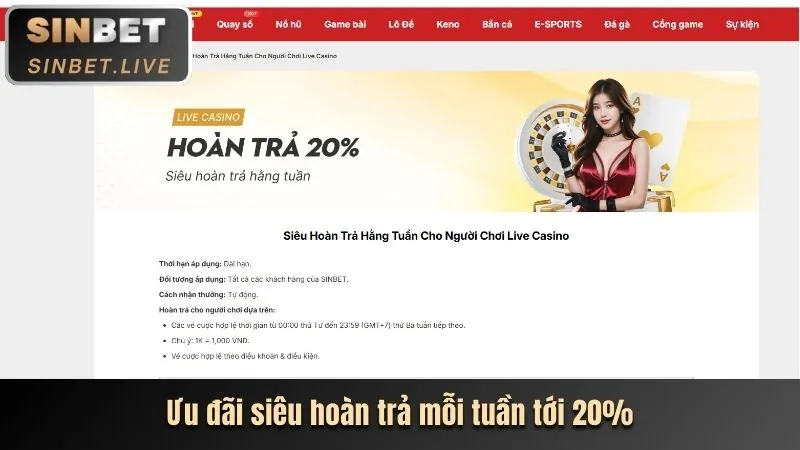 Hoàn trả casino B52 Club