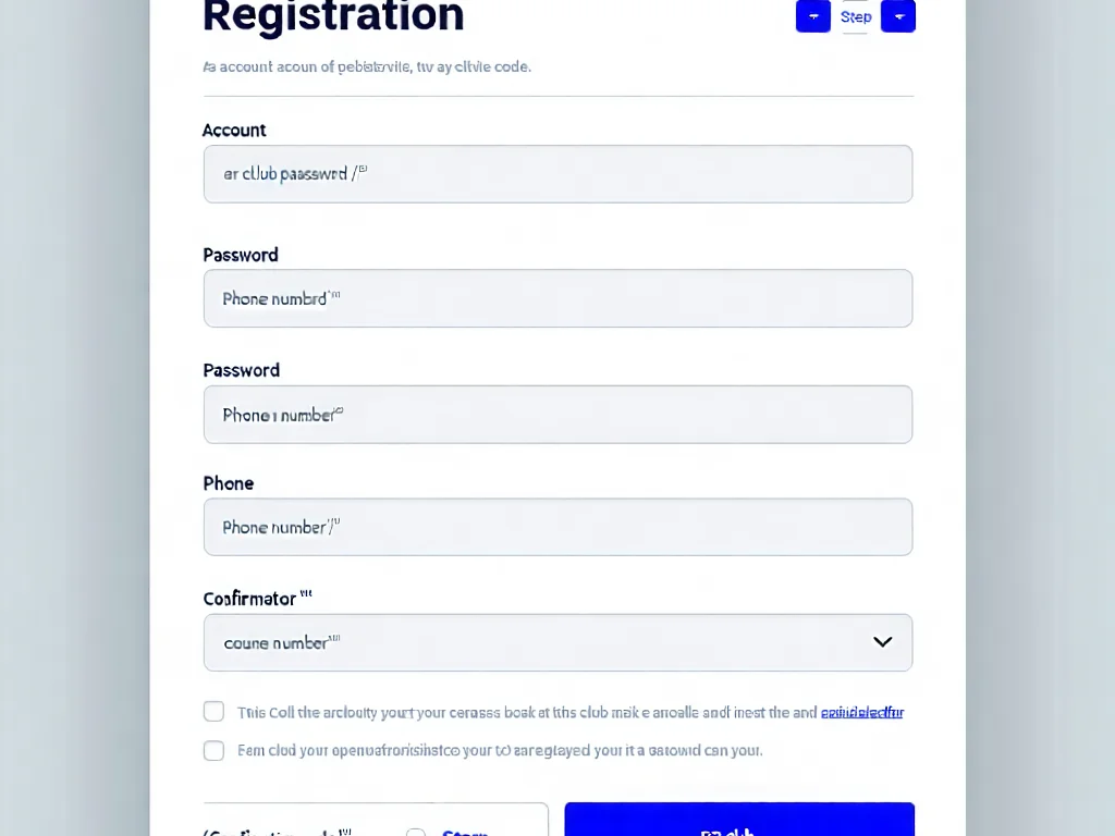Hình ảnh minh họa bước 2: Điền thông tin đăng ký tài khoản b52 club