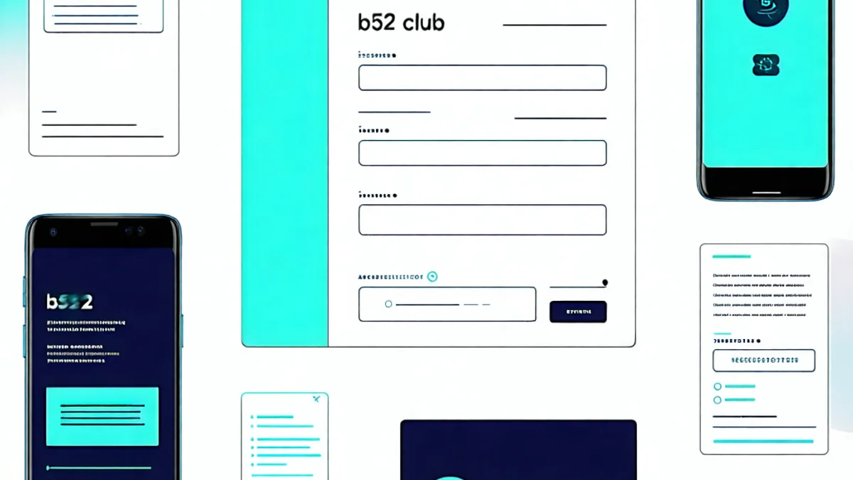 Hình ảnh minh họa các bước đăng ký tài khoản tại B52 Club một cách dễ hiểu