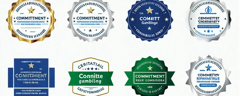 Các biểu tượng và huy hiệu cam kết cờ bạc có trách nhiệm của b52 club.