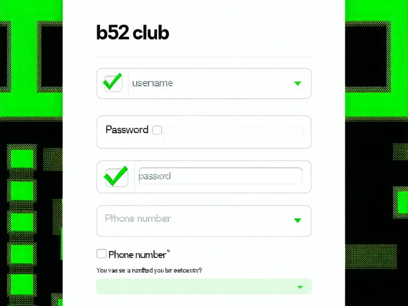Hình ảnh minh họa điền thông tin đăng ký B52 Club